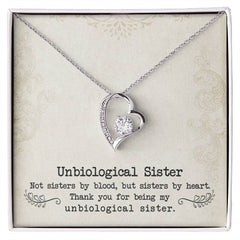 Unbiological Sister - Forever Love Necklace